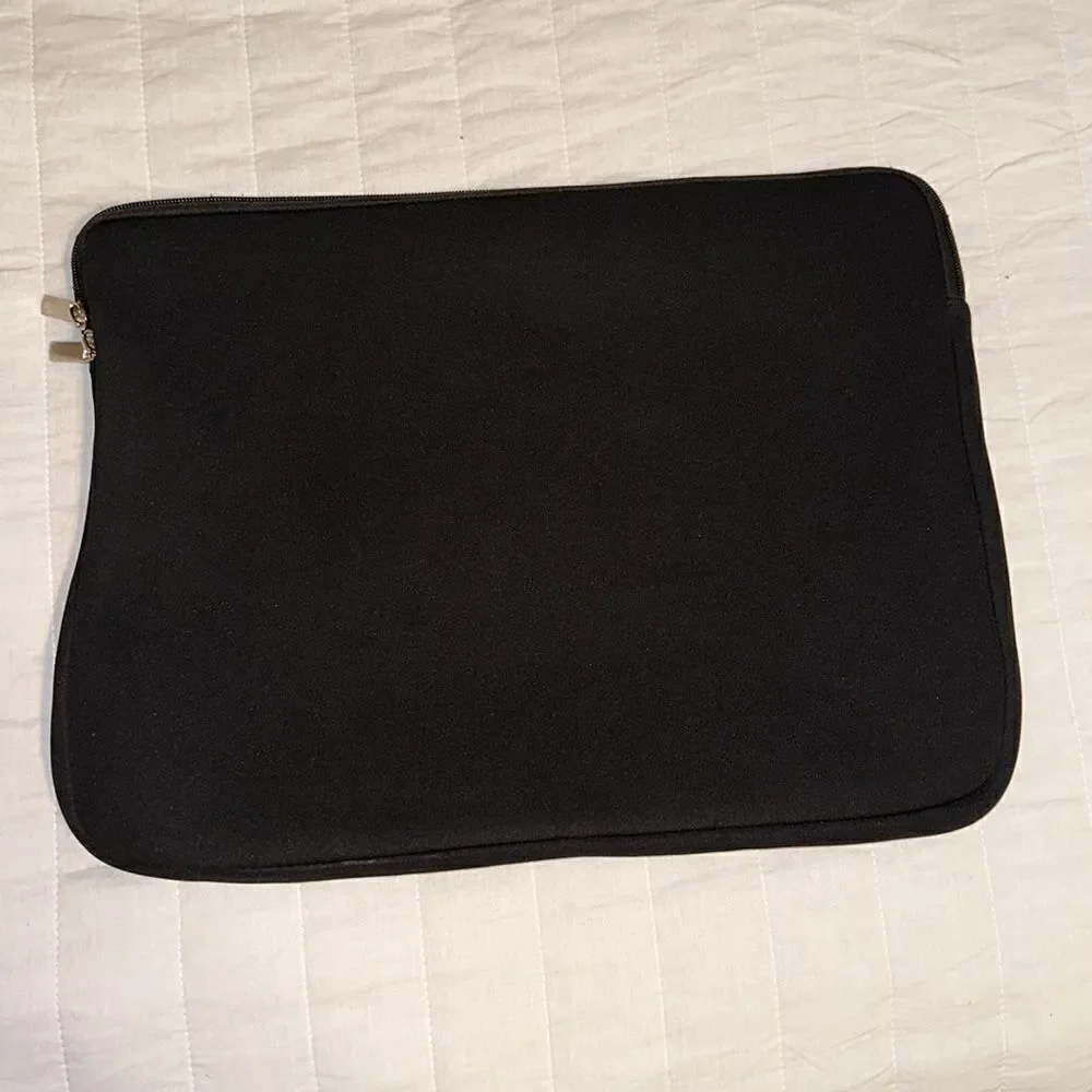 DGL Black Padded Laptop Sleeve Bag